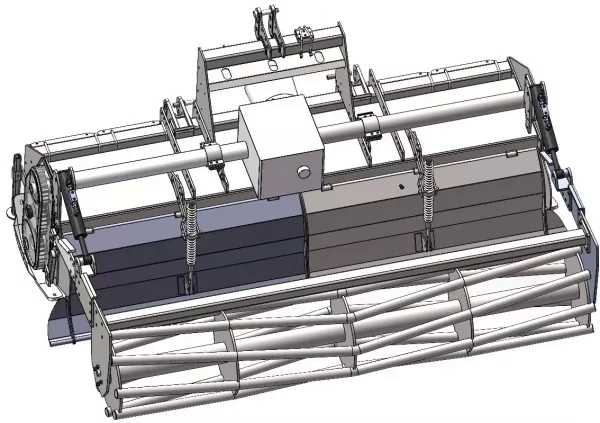 Victory Stabwalze hydraulisch verstellbar für Victory HTLX Bodenfräse